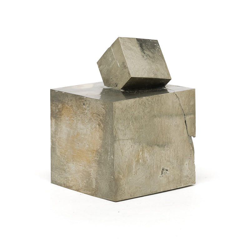 Natural Pyrite Cube Cluster from Navajun, La Rioja, Spain | Venusrox