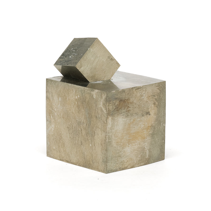 Natural Pyrite Cube Cluster from Navajun, La Rioja, Spain | Venusrox