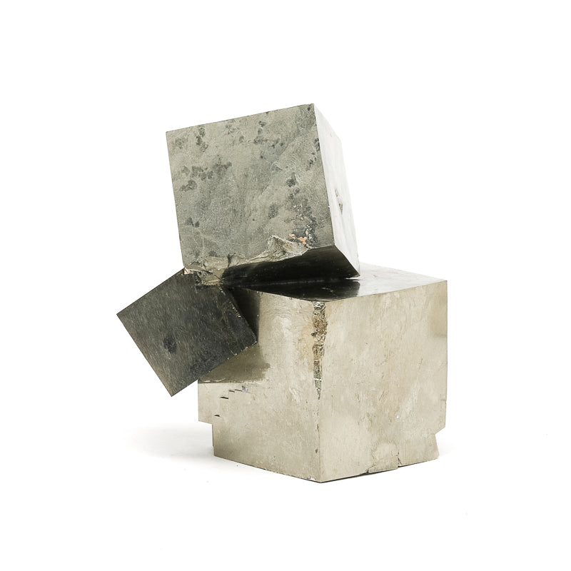 Natural Pyrite Cube Cluster from Navajun, La Rioja, Spain | Venusrox