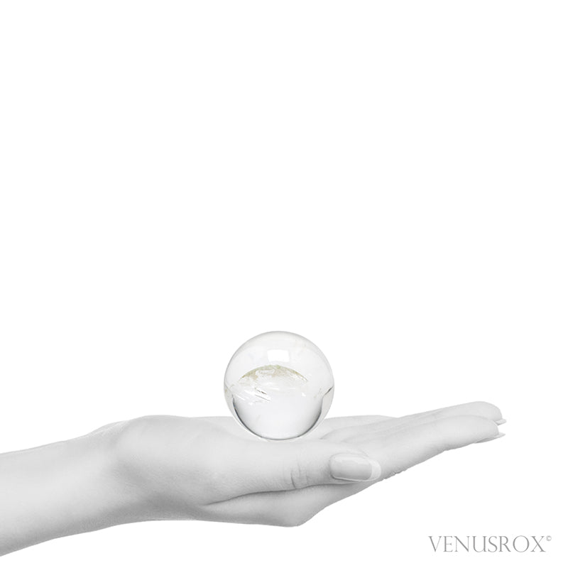 Lemurian Quartz Polished Sphere from Brazil | Venusrox
