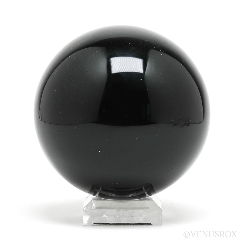 Black Obsidian Polished Sphere from Mexico | Venusrox