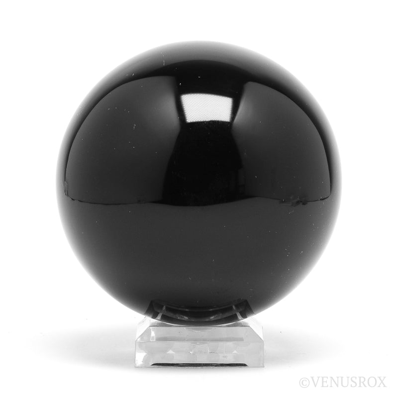 Black Obsidian Polished Sphere from Mexico | Venusrox