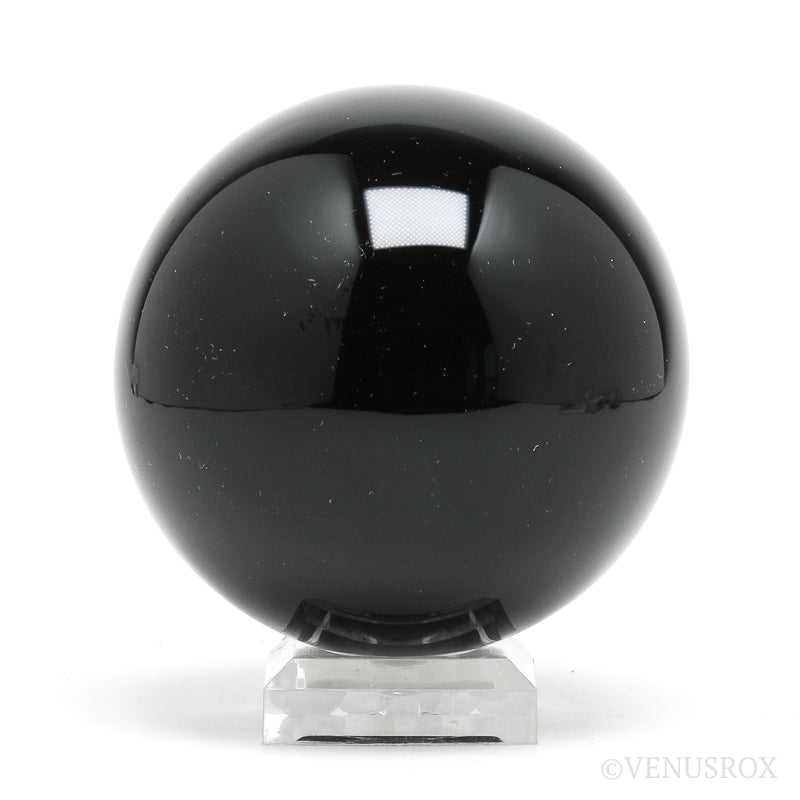 Black Obsidian Polished Sphere from Mexico | Venusrox
