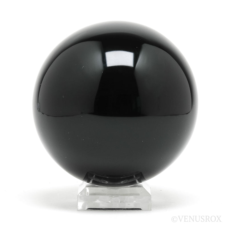 Black Obsidian Polished Sphere from Mexico | Venusrox