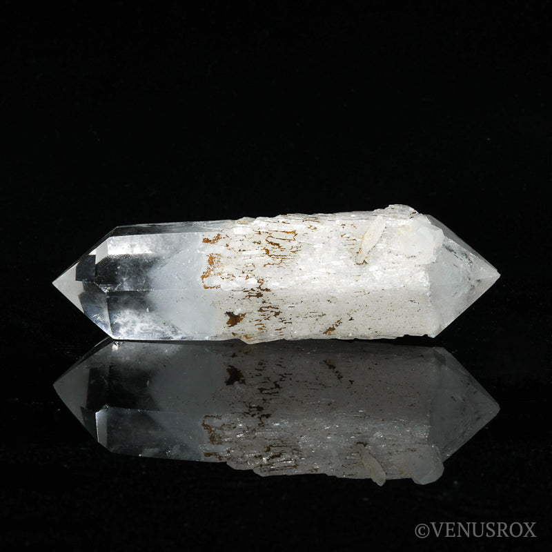 Celestial Quartz Part Polished/Part Natural Double Terminated Point from Madagascar | Venusrox