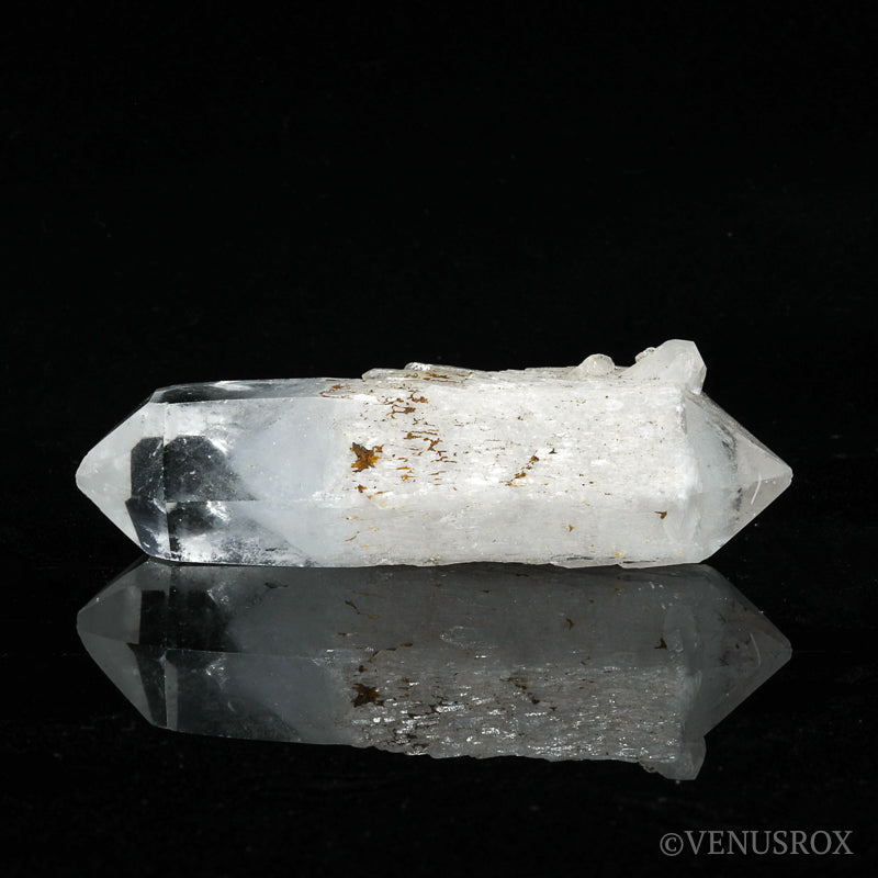 Celestial Quartz Part Polished/Part Natural Double Terminated Point from Madagascar | Venusrox
