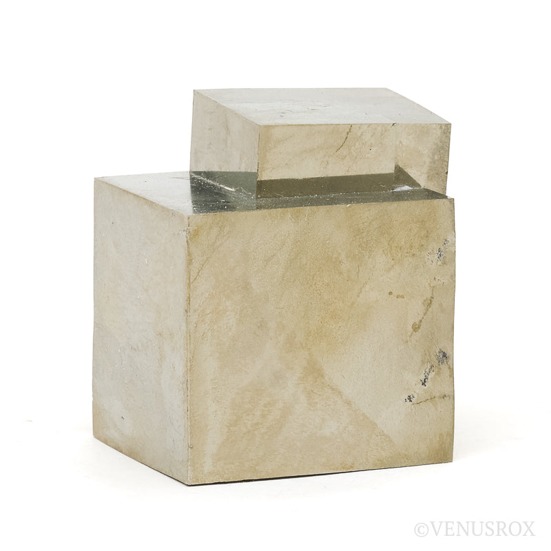 Natural Pyrite Cube Cluster from Navajun, La Rioja, Spain | Venusrox