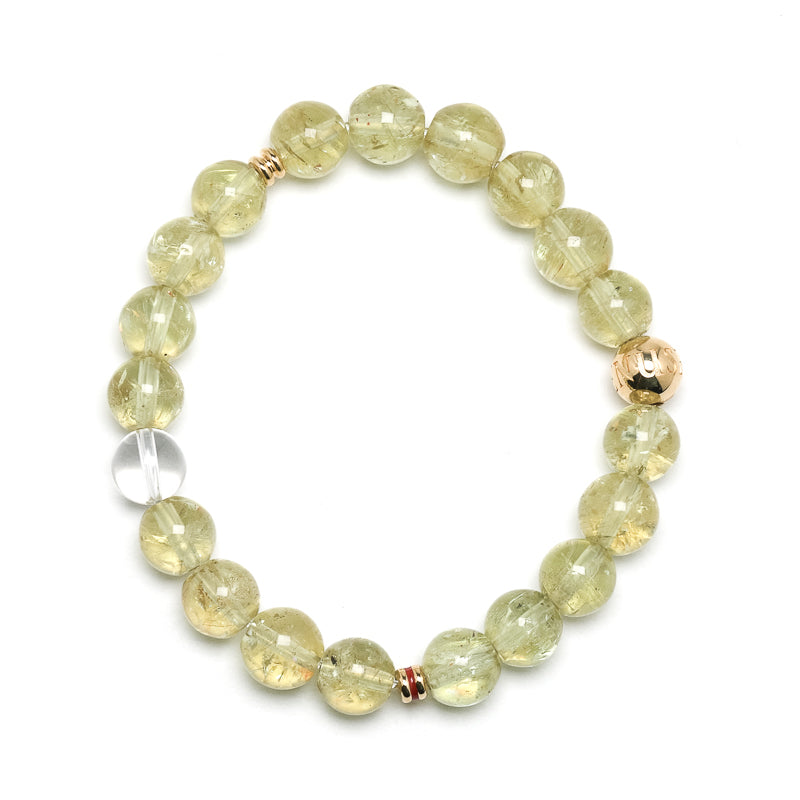 Golden Apatite Bracelet from Cerro de Mercado in Ciudad Durango, Durango, Mexico | Venusrox