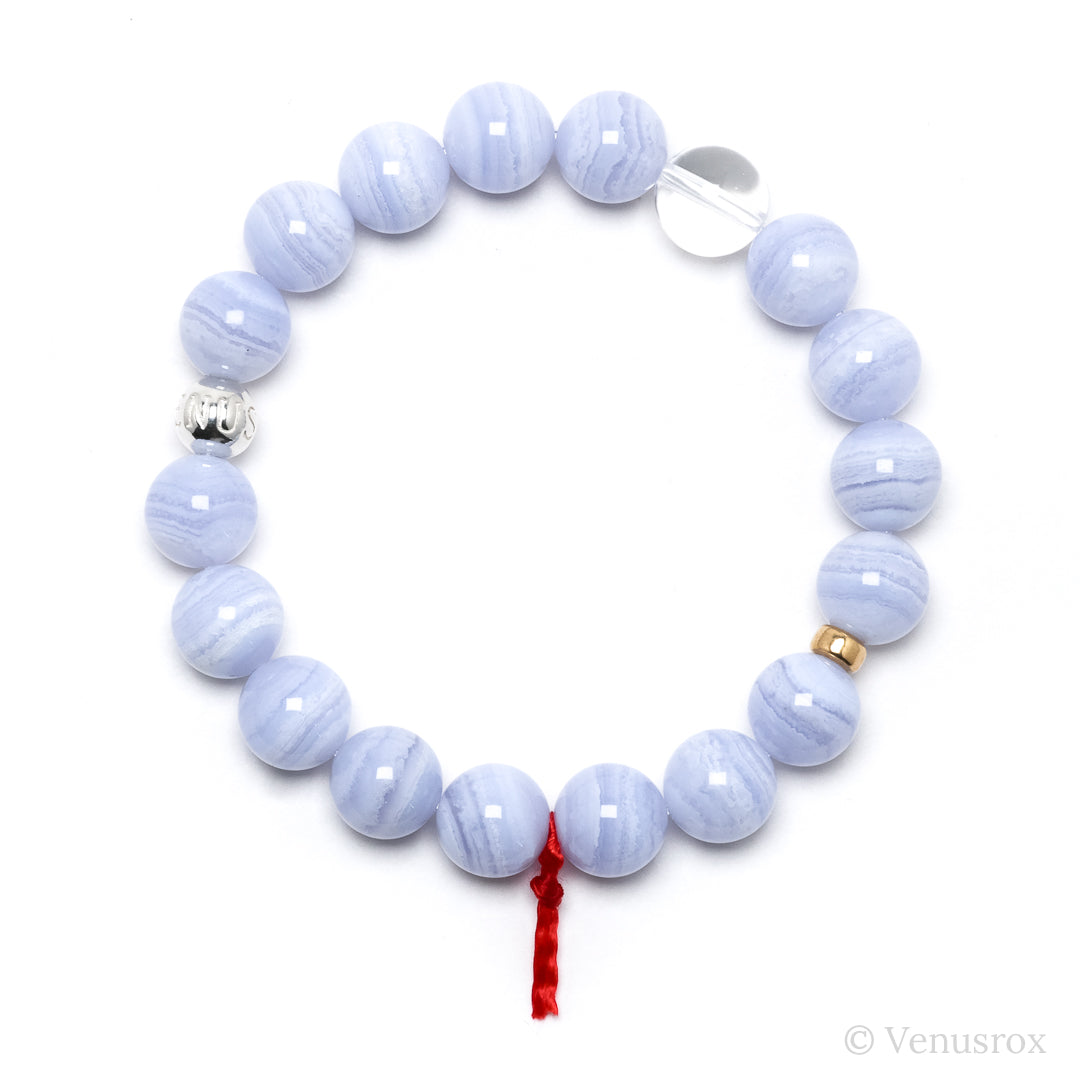 AGATE (BLUE LACE) BRACELET - BRACELETS