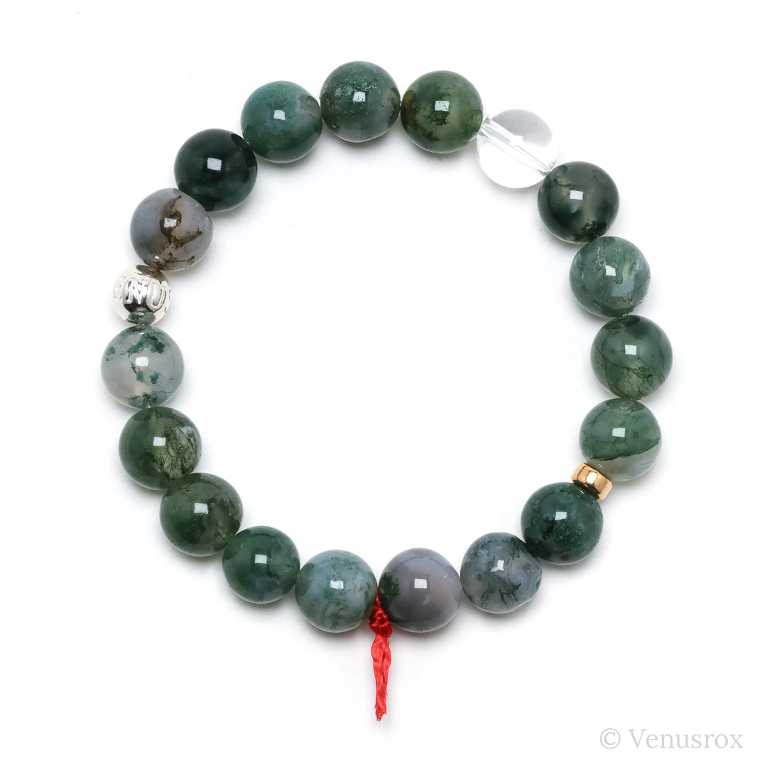 Moss Agate Bracelet from India| Venusrox