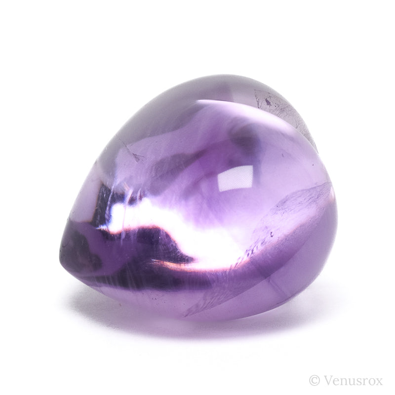 Amethyst Phantom Polished Heart from Brazil | Venusrox