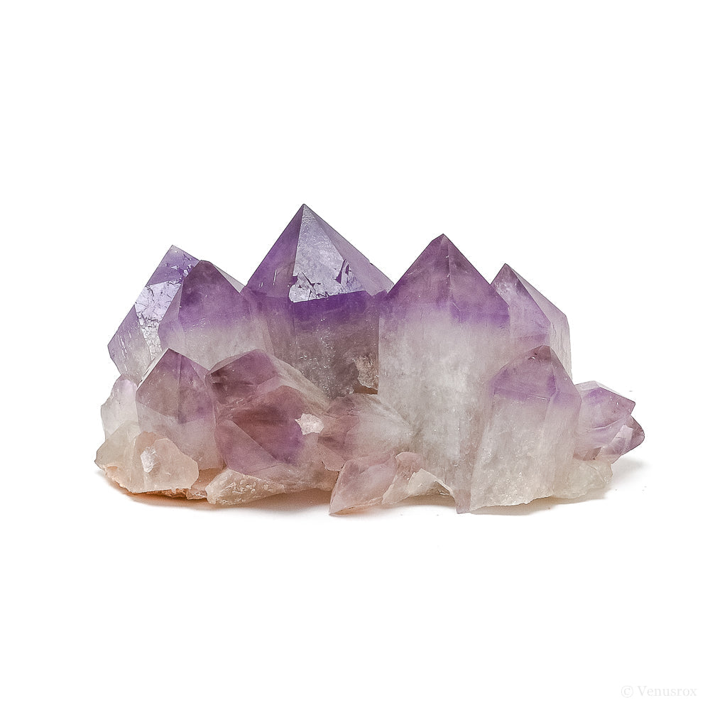 Amethyst Phantom Natural Cluster from the Anahi Mine, Santa Cruz Dept. Bolivia | Venusrox
