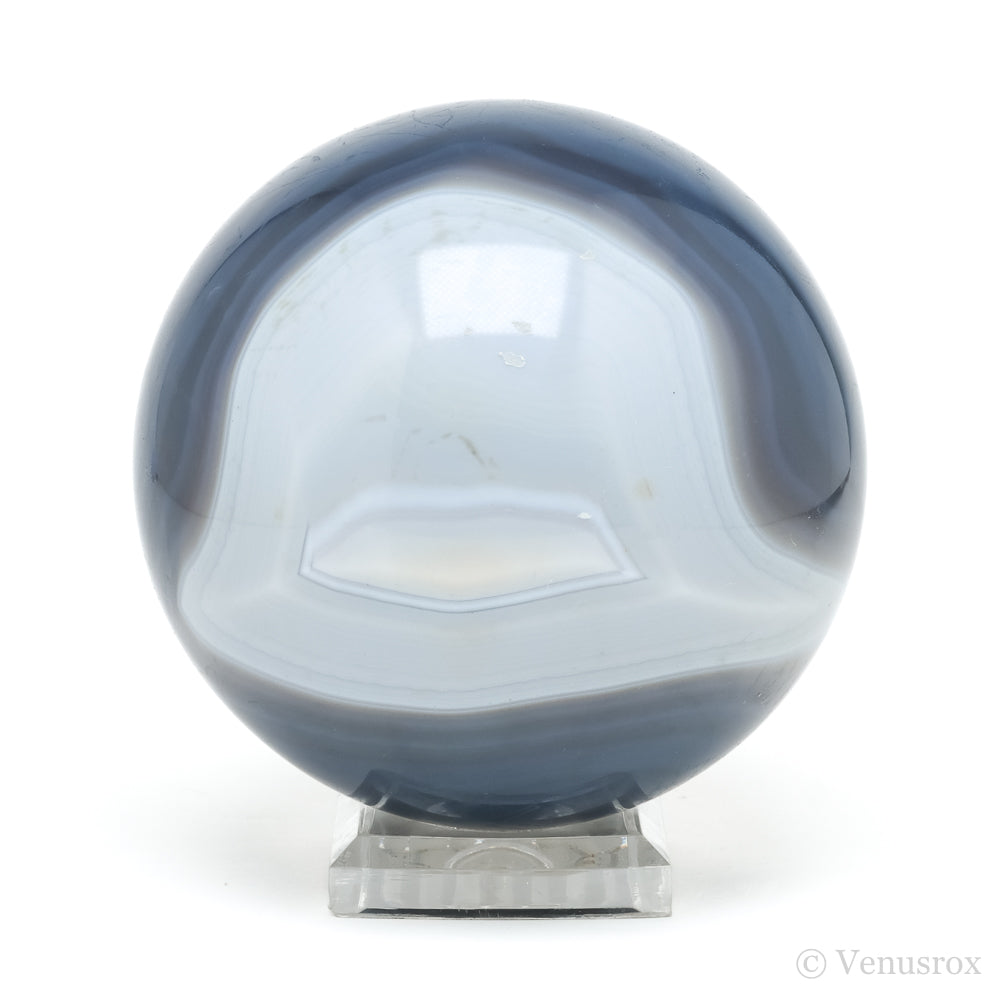 Amethyst with Agate Geode Sphere from Brazil | Venusrox