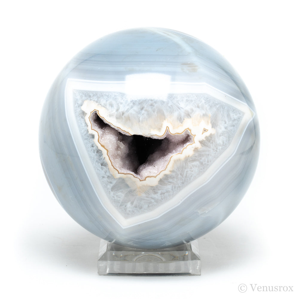 Amethyst with Quartz & Agate Geode Sphere from Brazil | Venusrox