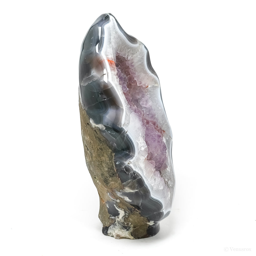 Amethyst with Quartz & Agate Polished/Natural Freeform from Uruguay | Venusrox