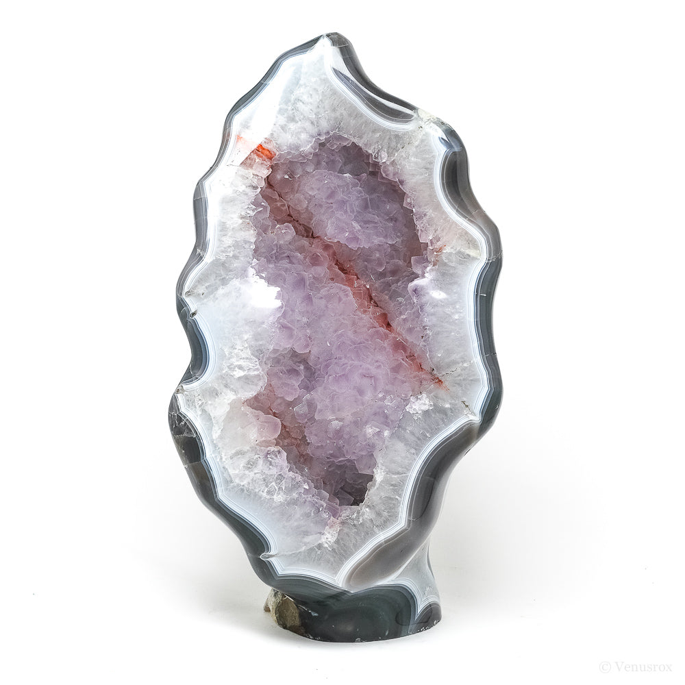 Amethyst with Quartz & Agate Polished/Natural Freeform from Uruguay | Venusrox