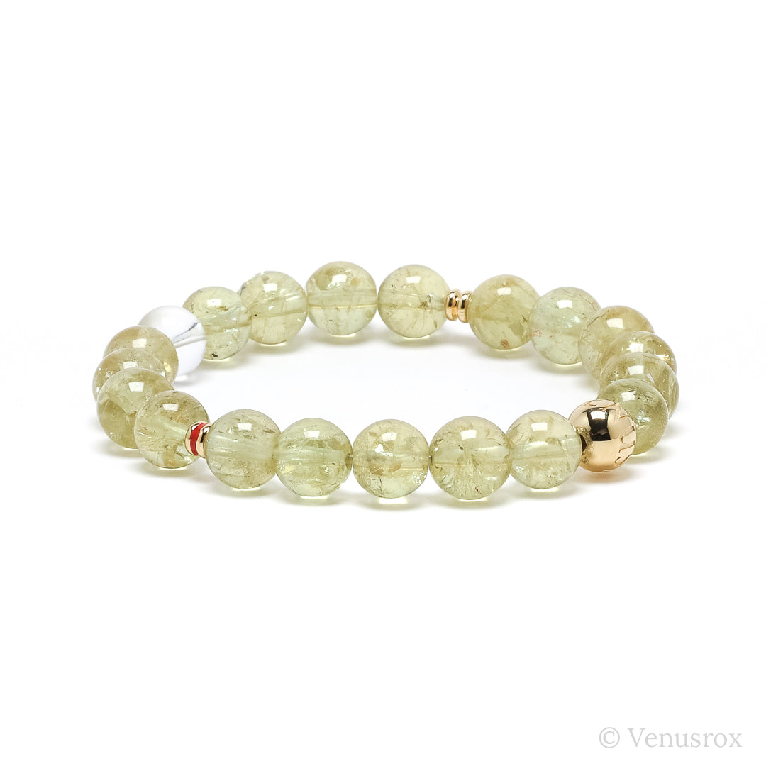 Golden Apatite Bracelet from Cerro de Mercado in Ciudad Durango, Durango, Mexico | Venusrox