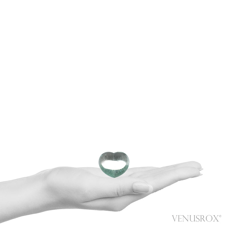 Aquamarine Polished Heart from Afghanistan | Venusrox