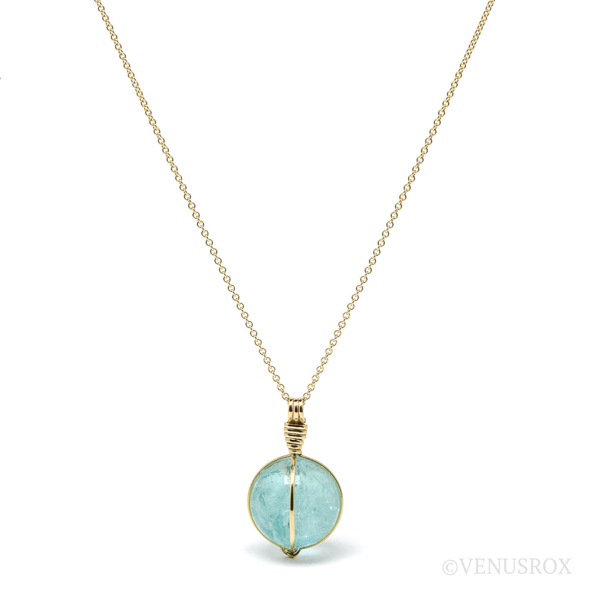 Aquamarine Pendant from Mozambique | Venusrox