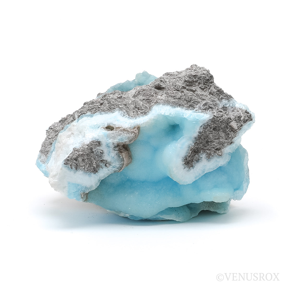 Blue Aragonite Natural Crystal from Dongchuan District, Kunming, Yunnan, China | Venusrox