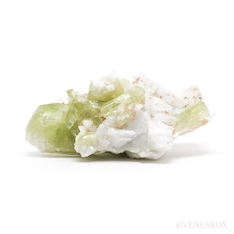 Brazilianite on Microcline Natural Specimen from the Telirio Mine, Linopolis District, Divino Das Laranjeiras, Minas Gerais, Brazil | Venusrox