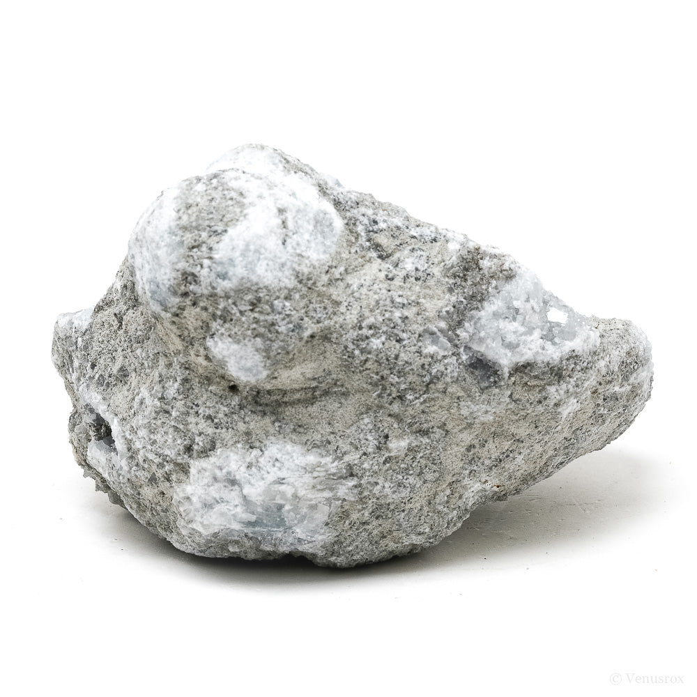 Blue Celestite on Matrix Natural Cluster from Madagascar | Venusrox