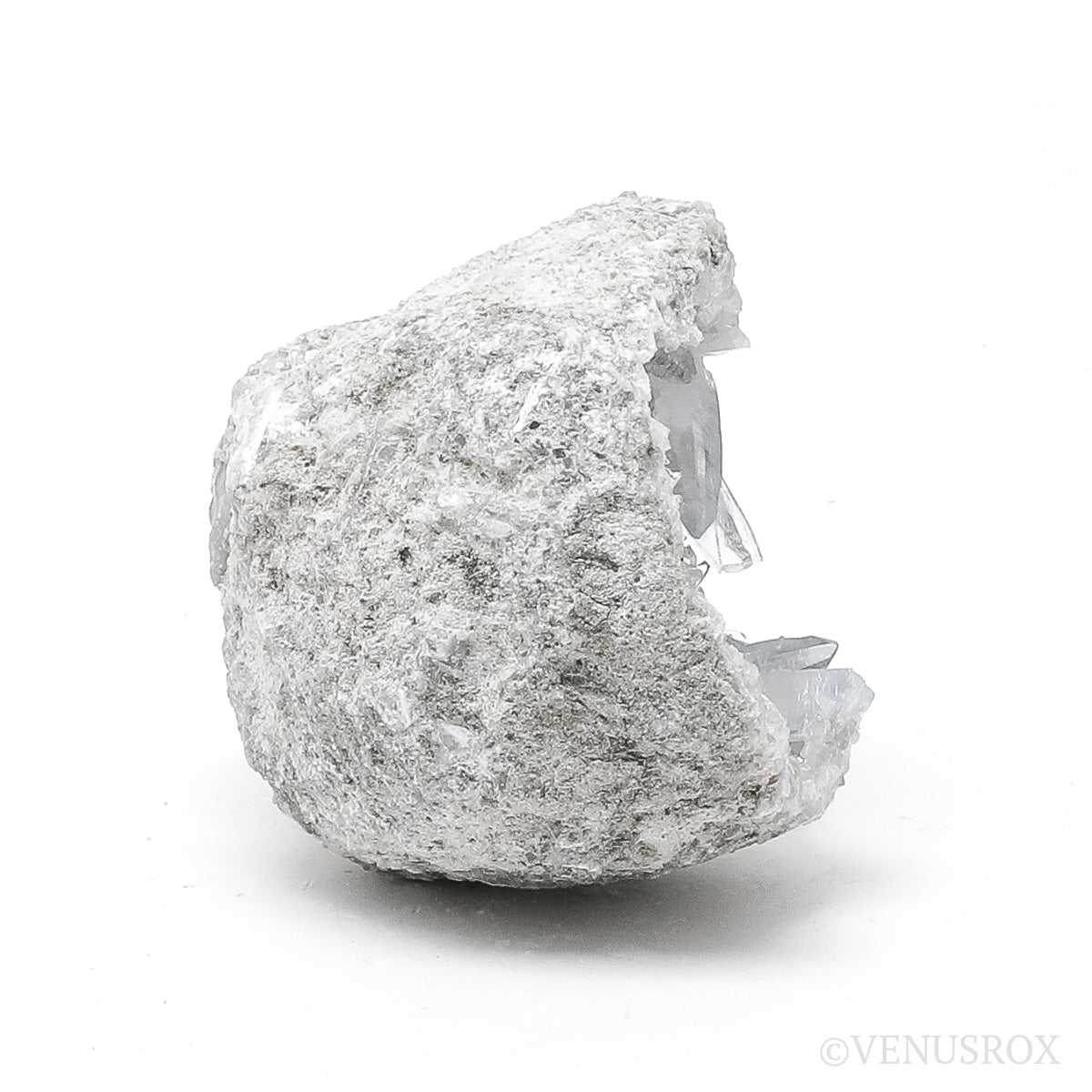 Blue Celestite on Matrix Natural Cluster from Madagascar | Venusrox