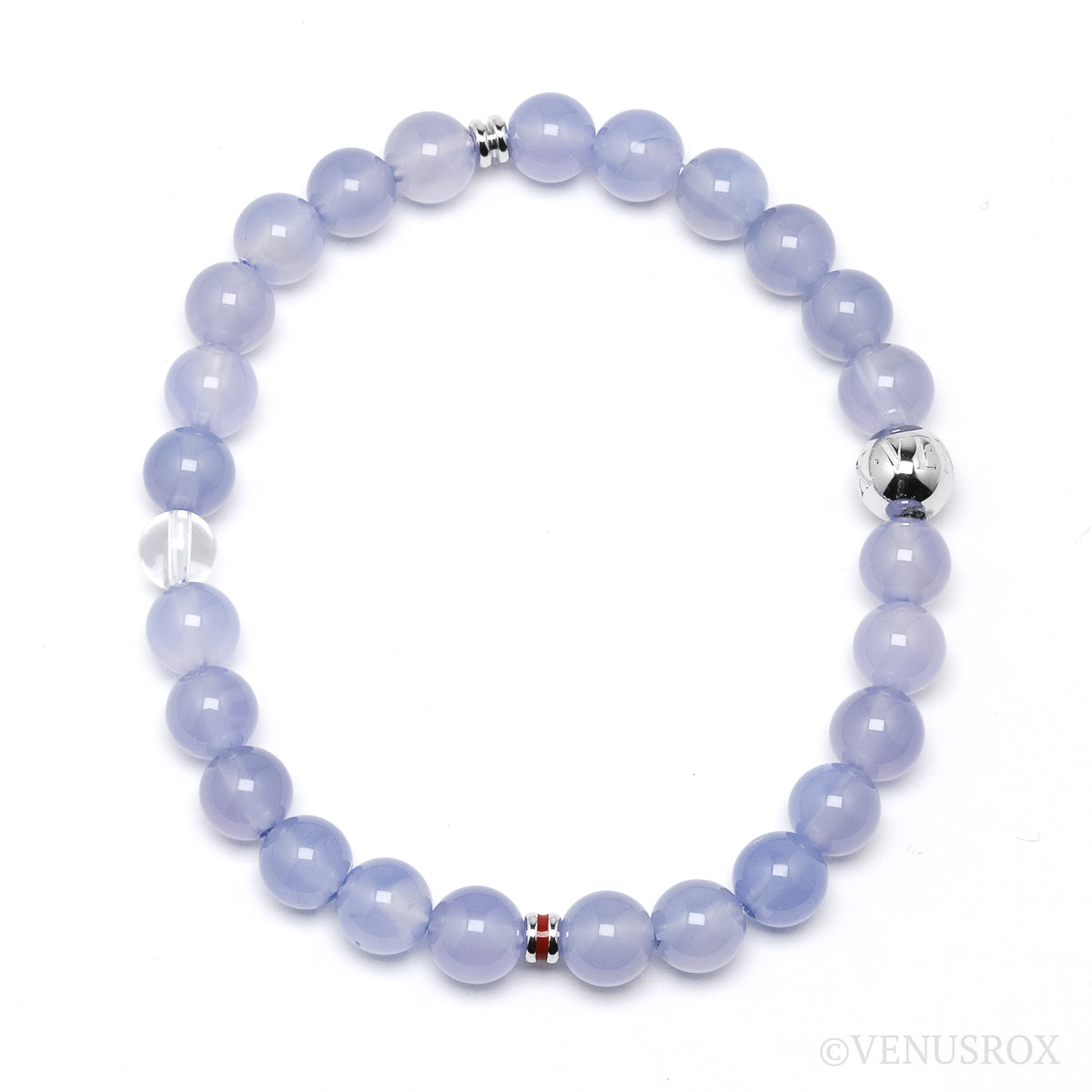 Blue Chalcedony Bracelet from India | Venusrox