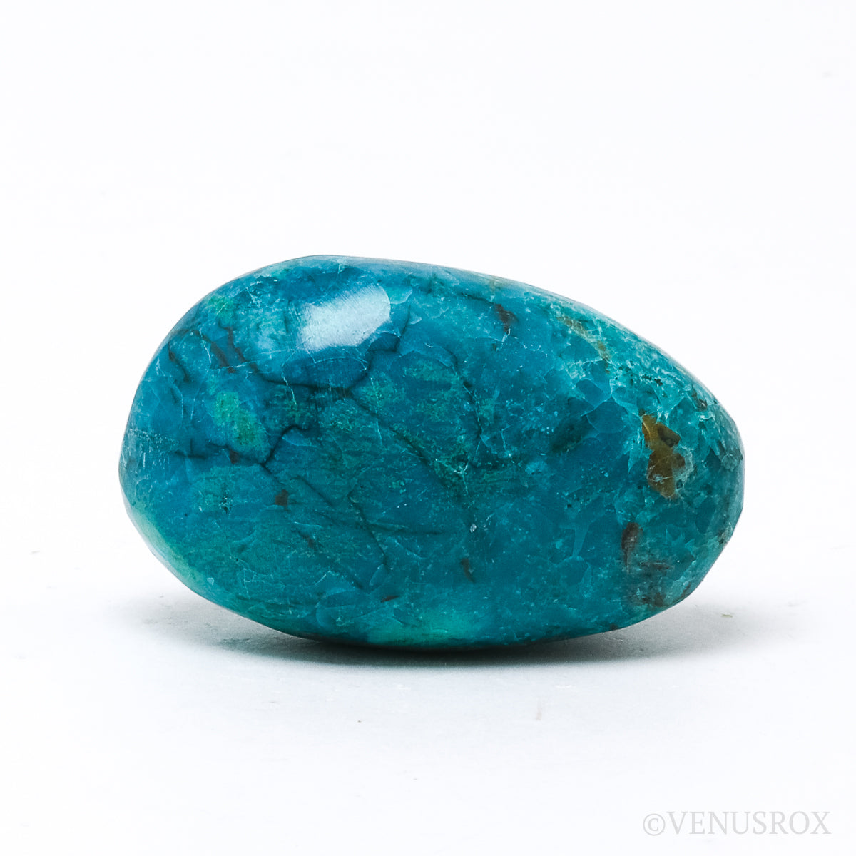 Chrysocolla with Malachite Polished Crystal from Peru | Venusrox