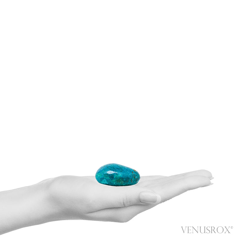 Chrysocolla with Malachite Polished Crystal from Peru | Venusrox