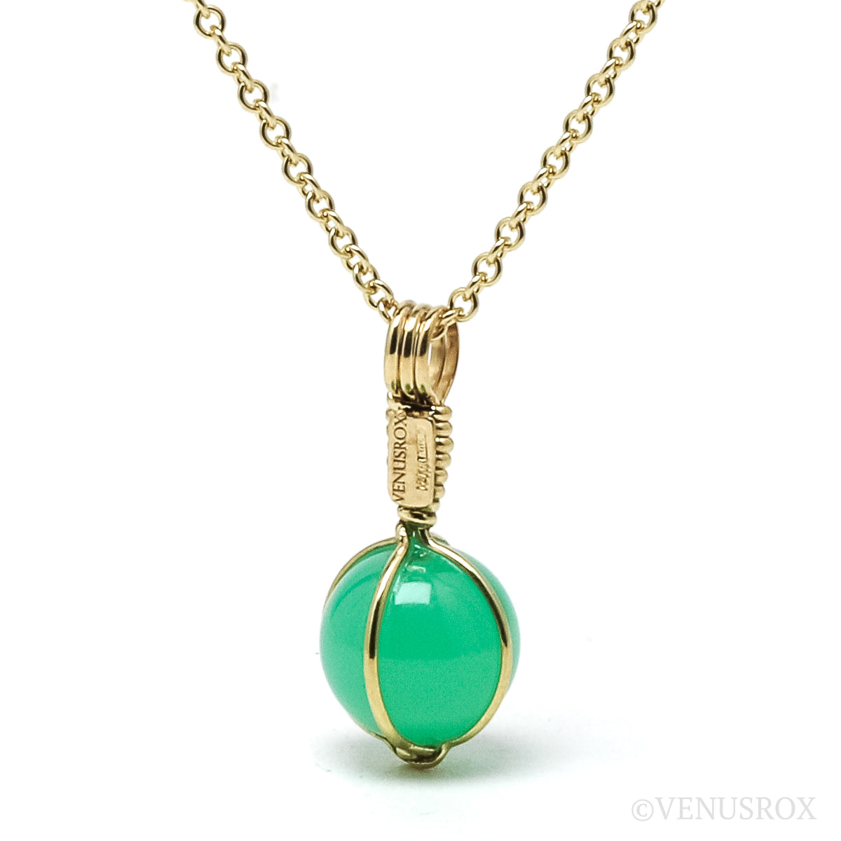 Chrysoprase Pendant from Australia | Venusrox