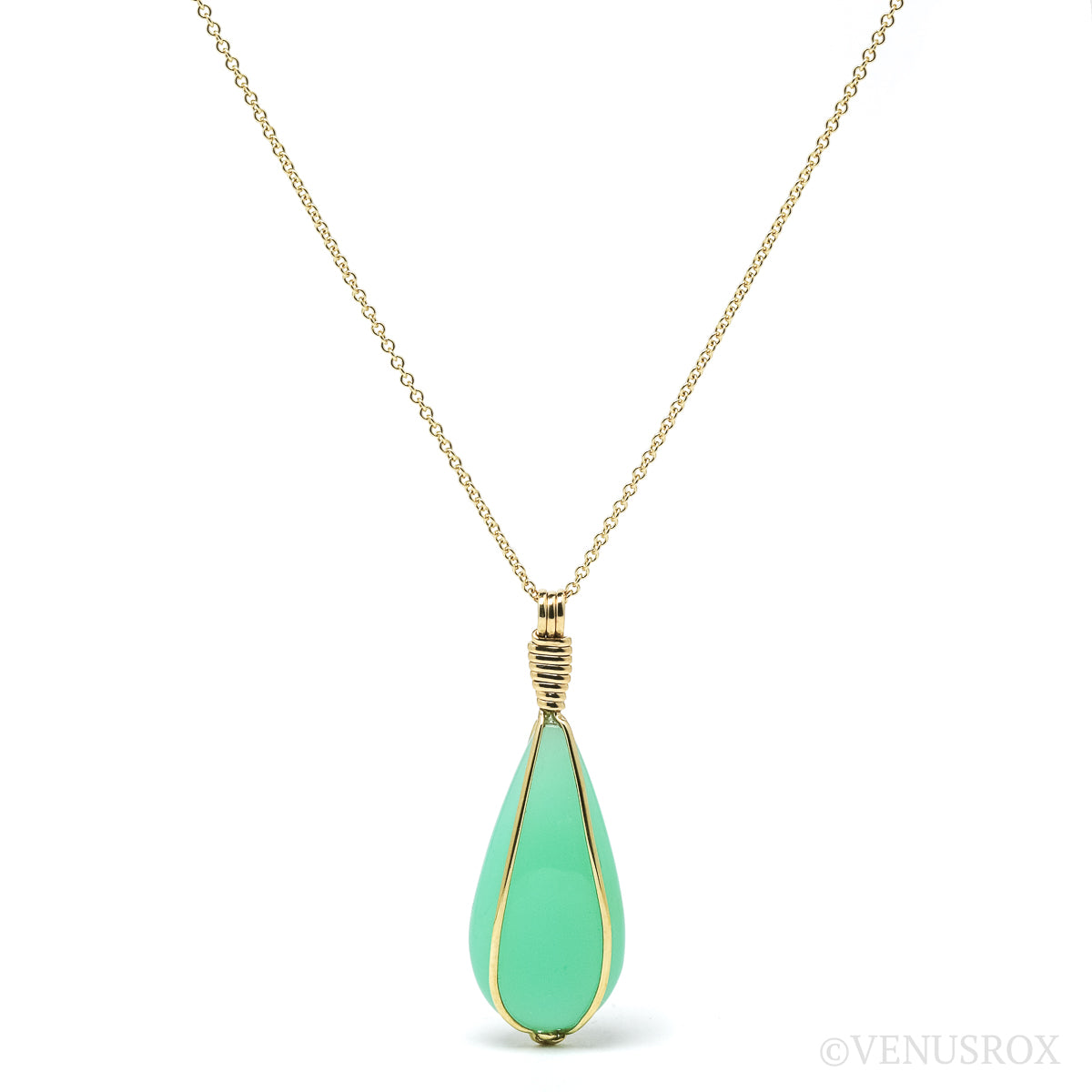 Chrysoprase Pendant from Australia | Venusrox