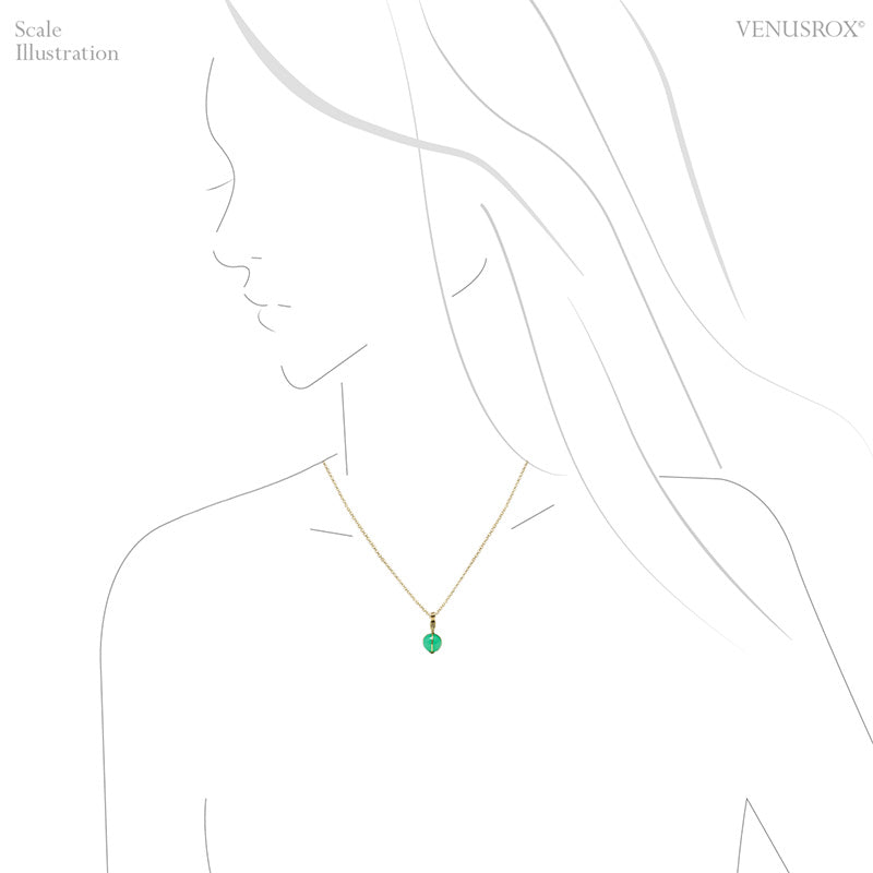 Chrysoprase Pendant from Australia | Venusrox