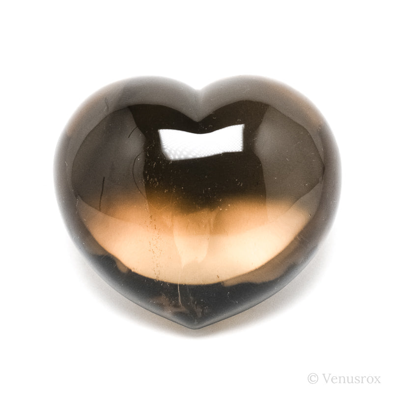 Citrine Polished Heart from Brazil | Venusrox