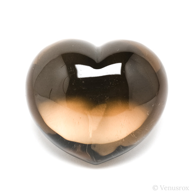 Citrine Polished Heart from Brazil | Venusrox