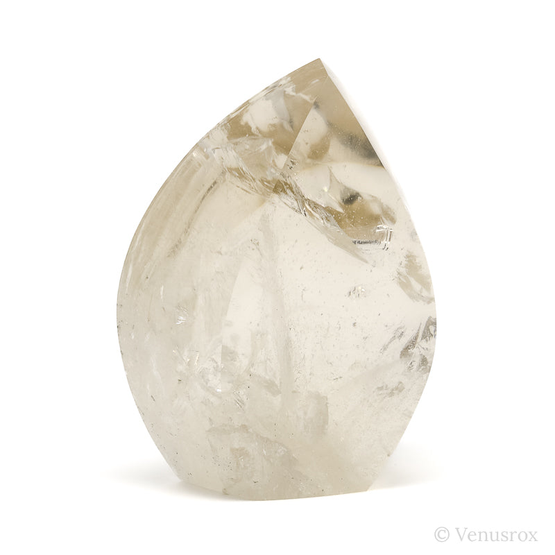 Natural Citrine Polished Flame from Brazil | Venusrox