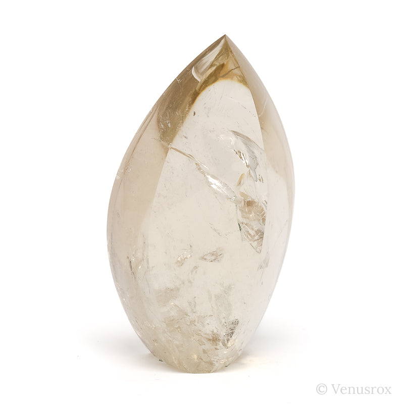 Natural Citrine Polished Flame from Brazil | Venusrox