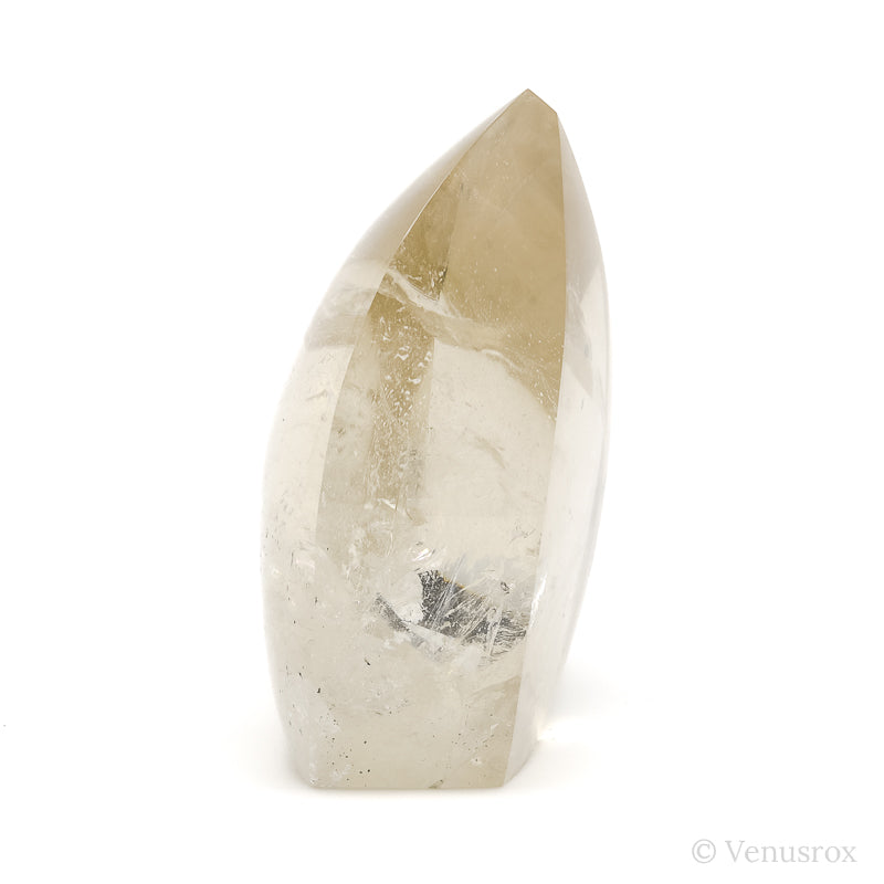 Natural Citrine Polished Flame from Brazil | Venusrox