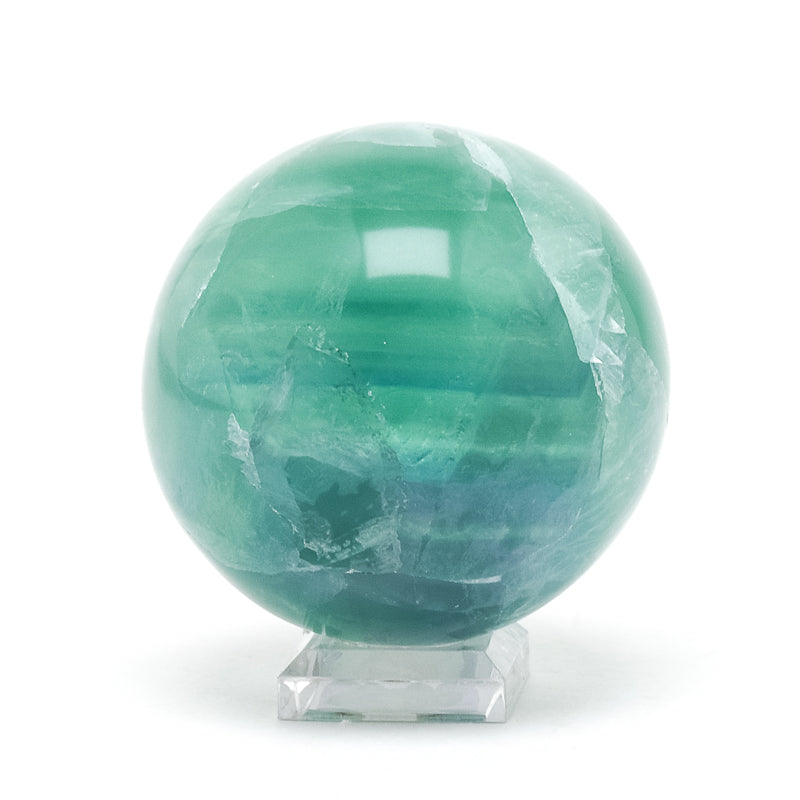 Fluorite Polished Sphere from Mexico | Venusrox