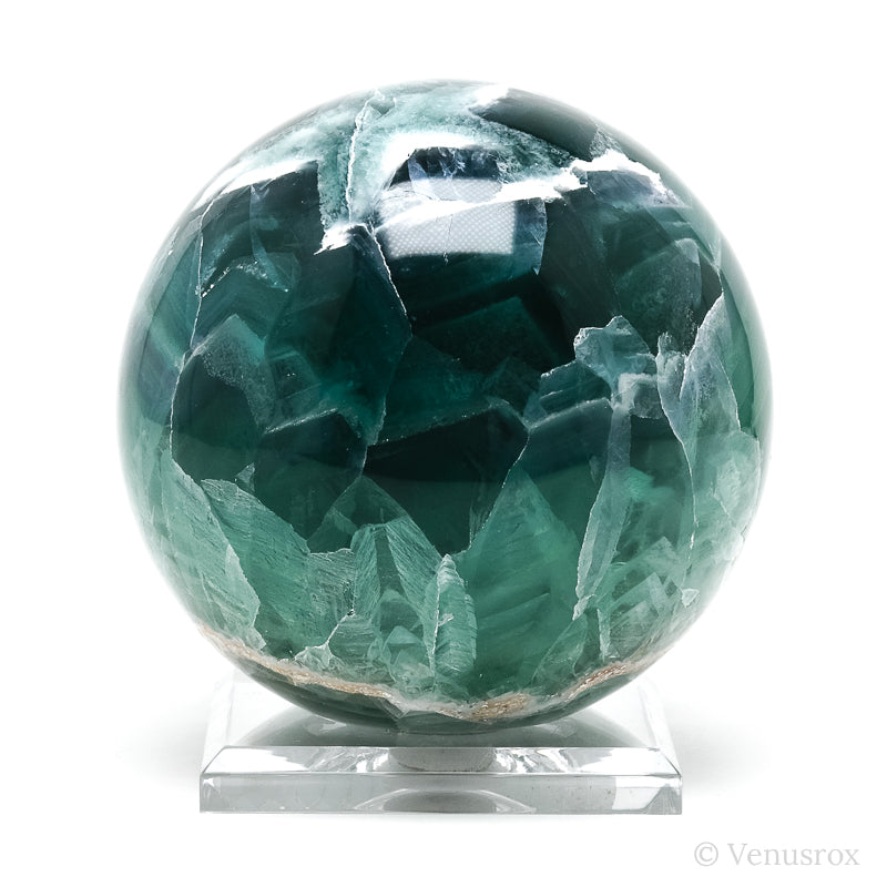 Fluorite Polished Sphere from Mexico | Venusrox