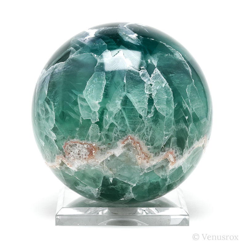 Fluorite Polished Sphere from Mexico | Venusrox