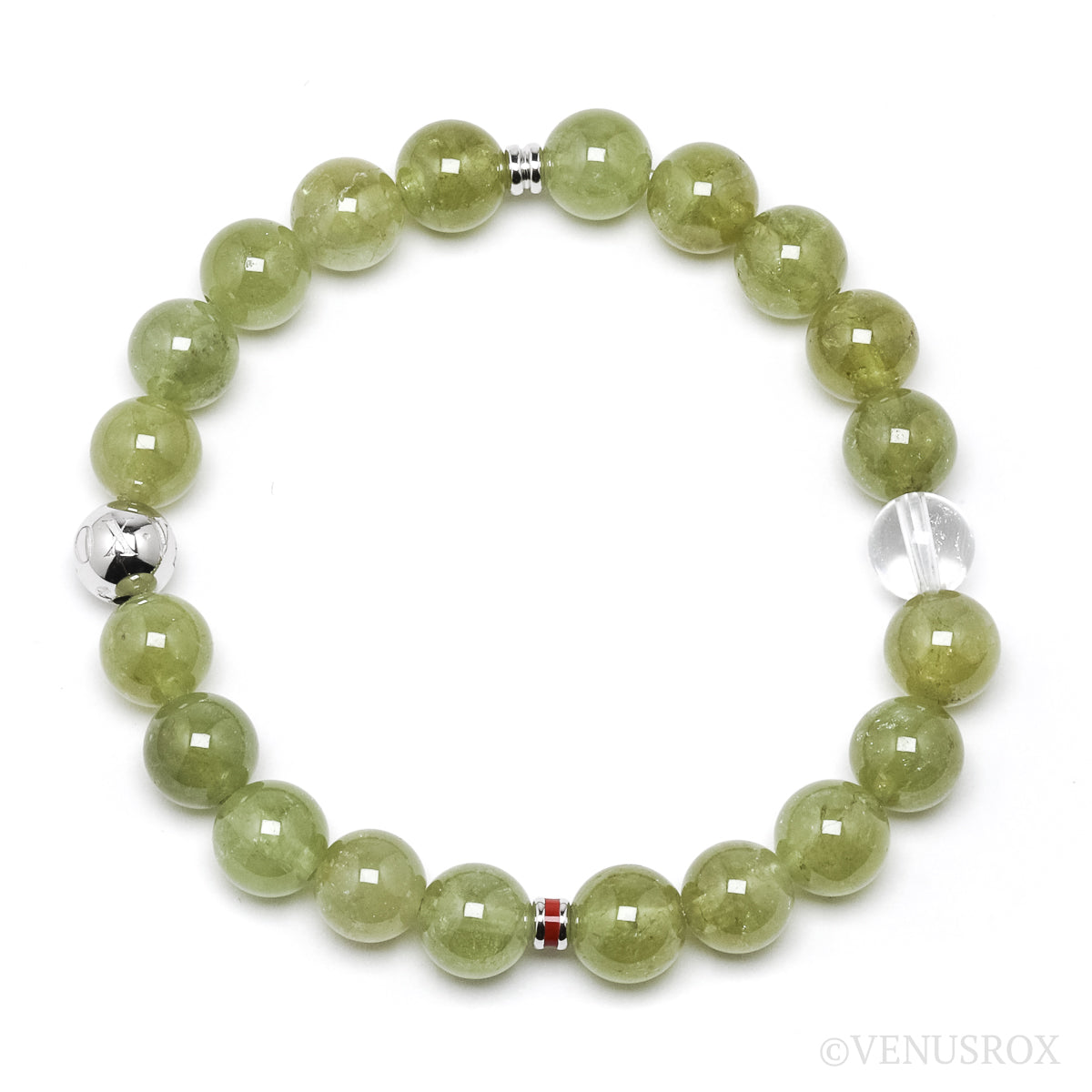 Green Garnet Bracelet from Tanzania | Venusrox