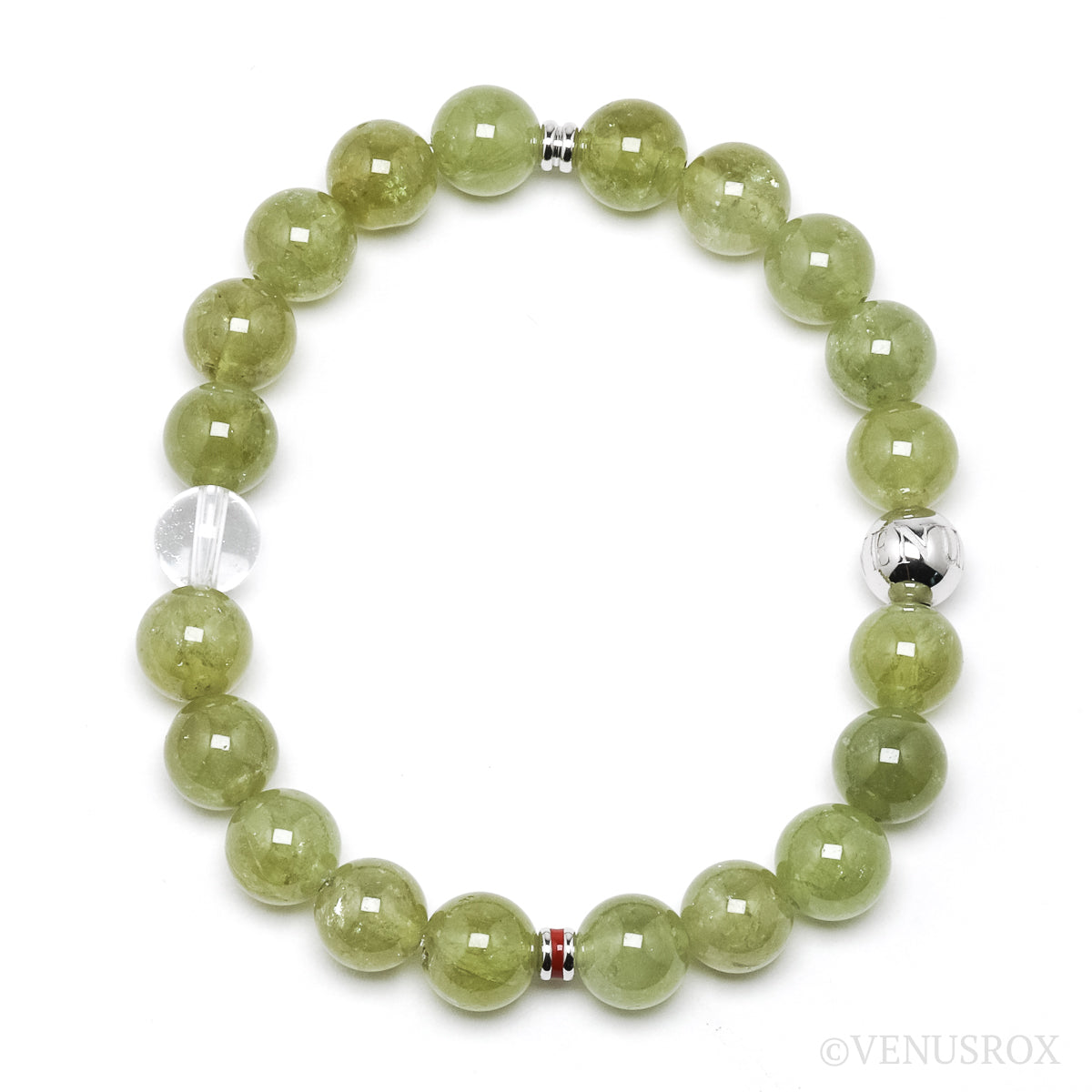 Green Garnet Bracelet from Tanzania | Venusrox