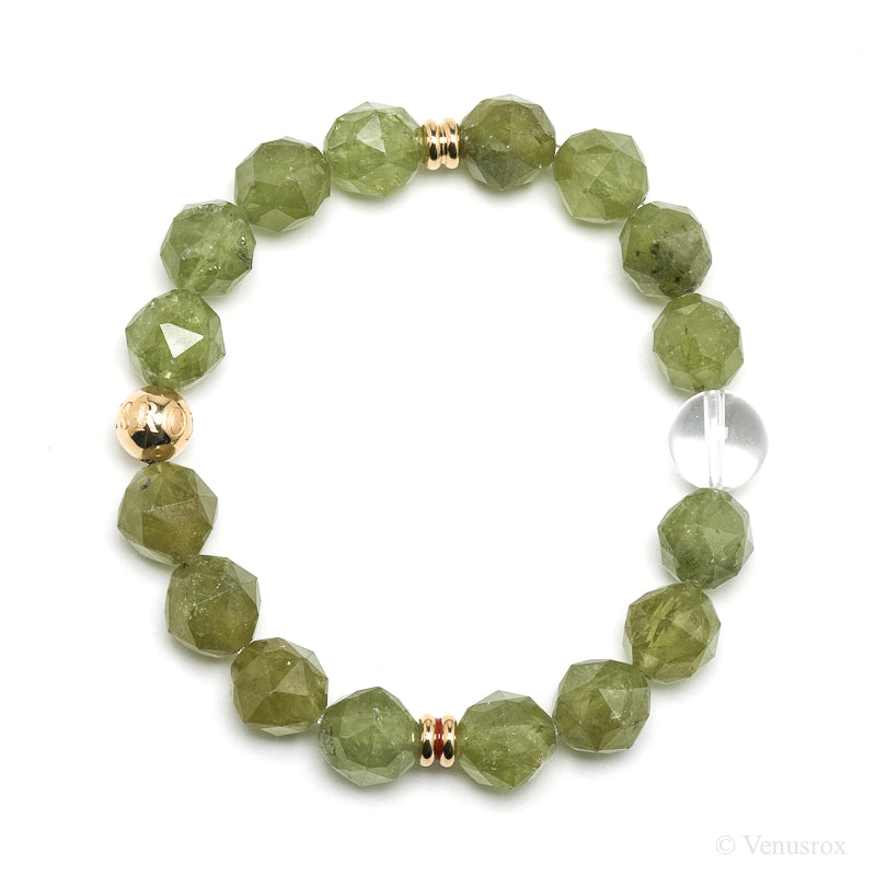 Green Garnet Bracelet from Tanzania | Venusrox