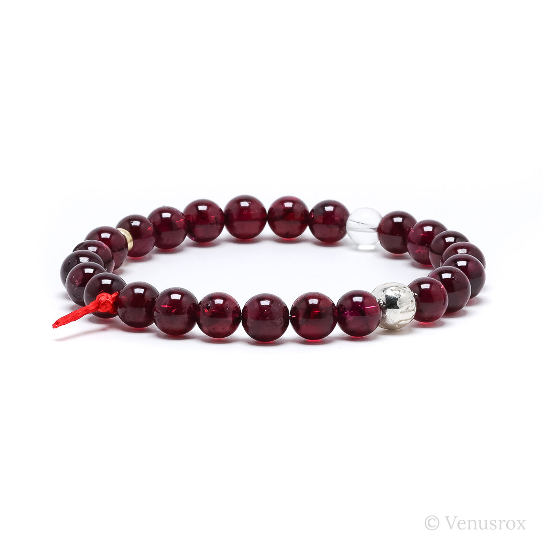 Rhodolite Garnet Bracelet from India | Venusrox