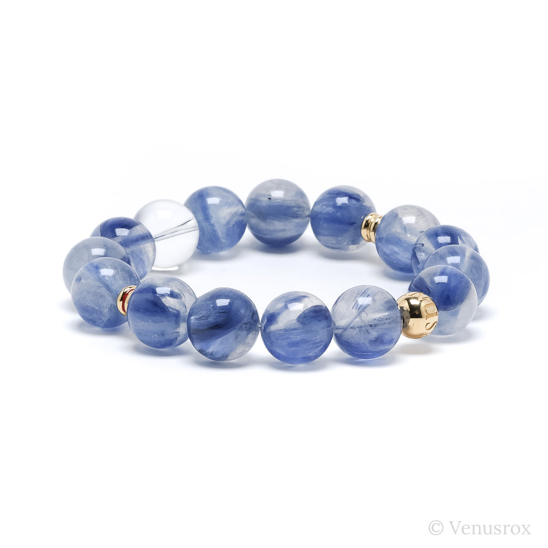 Blue Kyanite Bracelet from Tanzania | Venusrox