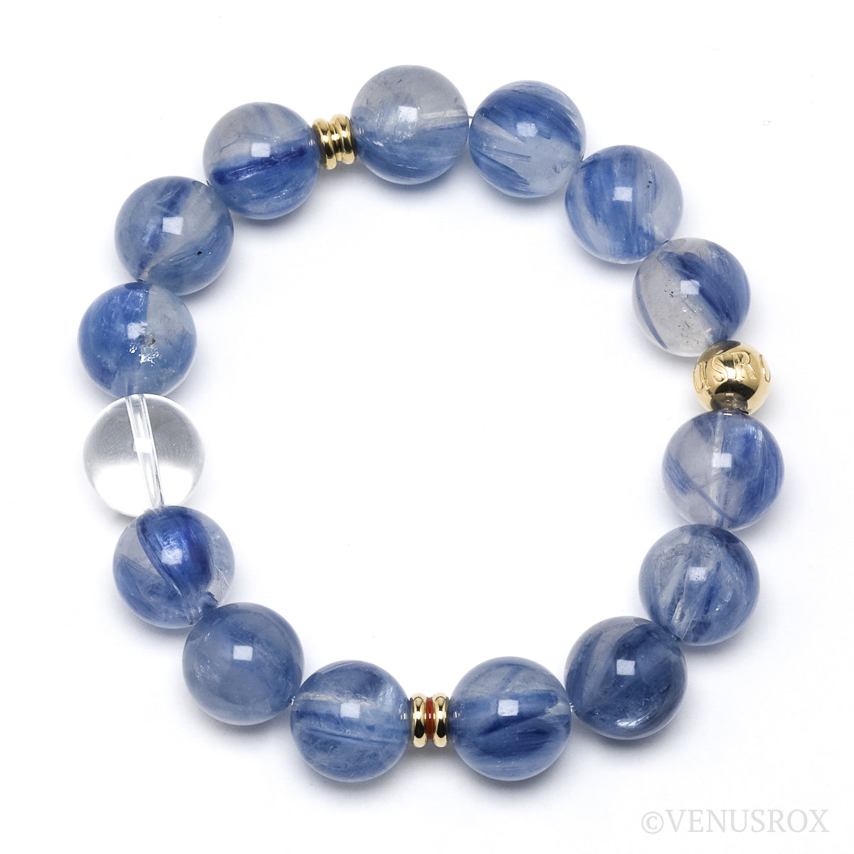 Blue Kyanite Bracelet from Tanzania | Venusrox