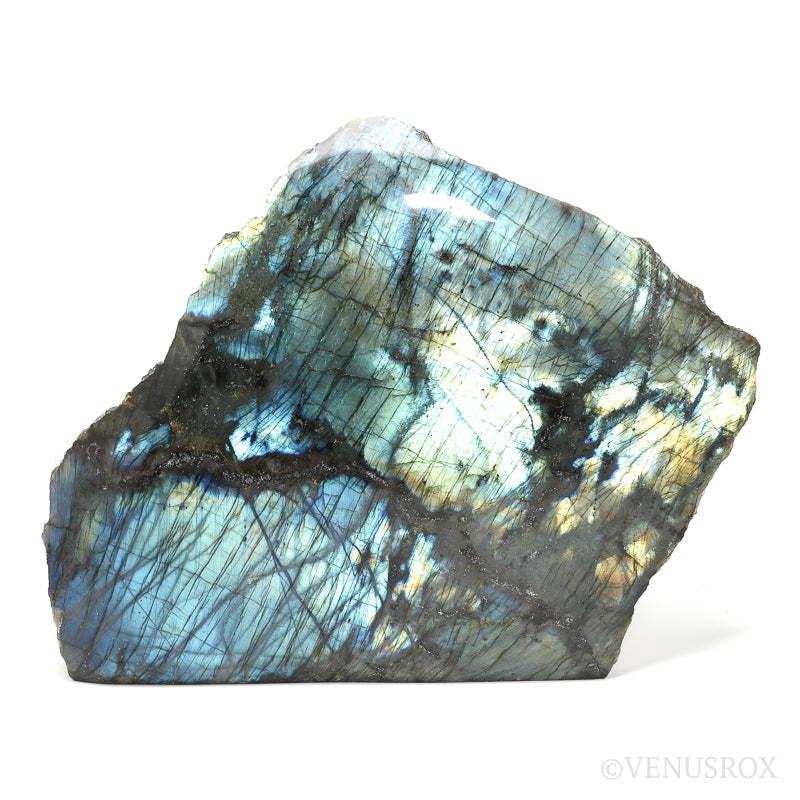 Labradorite Part Polished/Part Natural Freeform from Madagascar | Venusrox