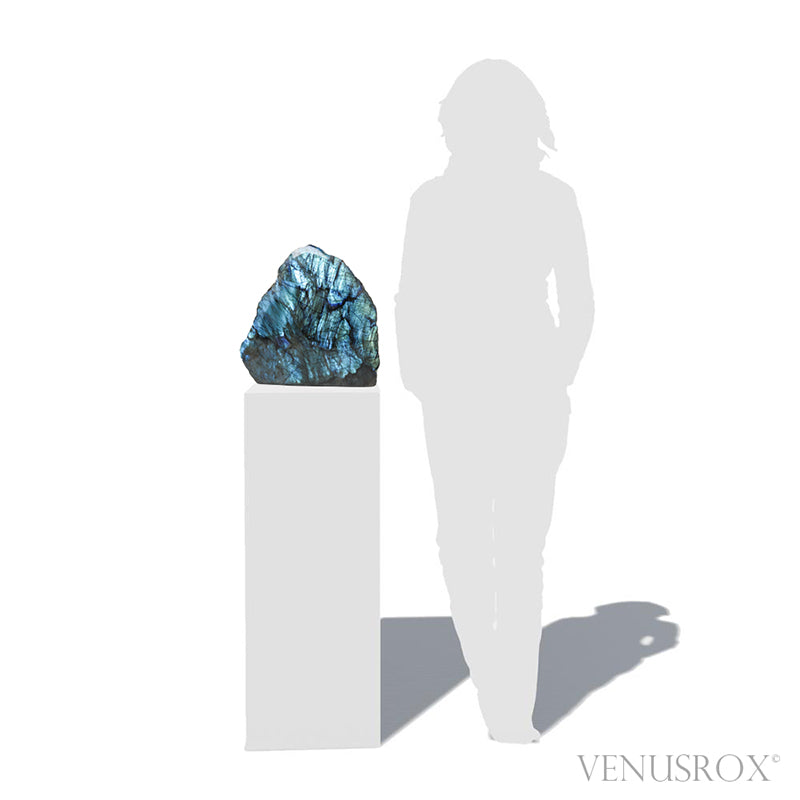 Labradorite Part Polished/Part Natural Freeform from Madagascar | Venusrox