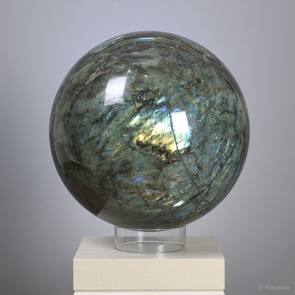 Labradorite Polished Sphere from Madagascar | Venusrox